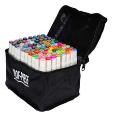 Набор маркеров для скетчинга Colorful tones двусторонние 80 штук