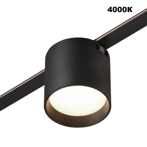 359473 SHINO NT24 104 черный Трековый смарт-светильник для низковольтного шинопровода с двумя режимами работы IP20 LED 6W 24V 3000-6000K EASY