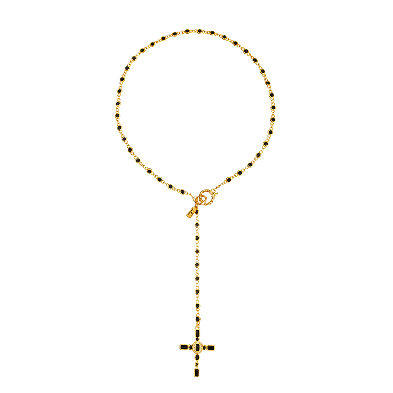 Колье Violet GL Black Necklace 17000₽