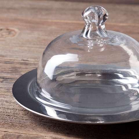 Чаша с крышкой 21,5х21,5х13 см Roomers Exstera