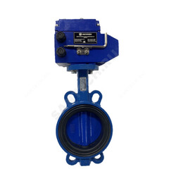 Затвор дисковый поворотный чугун Ду 65 Ру16 межфл с эл/приводом Q-050 220В диск чугун манжета EPDM Benarmo