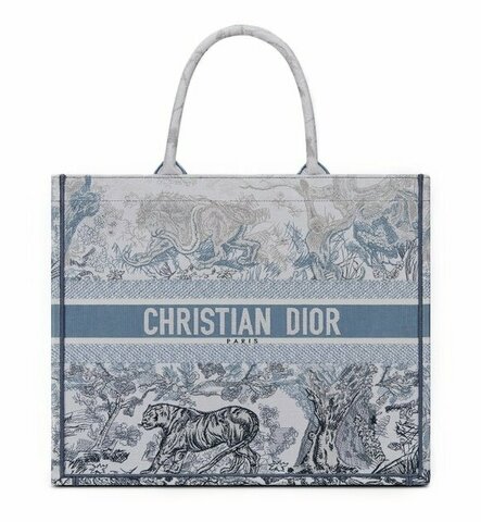 Сумка Dior Book Tote, синий