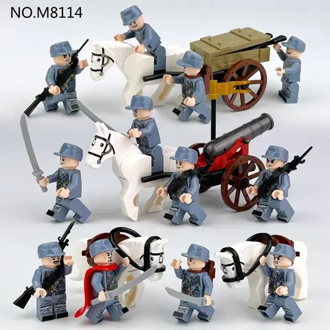 Минифигурки Солдаты Первая Мировая война набор 12 шт серия 470