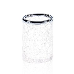 Decor Walther 0933100 Decor Walther Crack BER Стакан настольный, французское стекло Craquele, цвет: хром фото