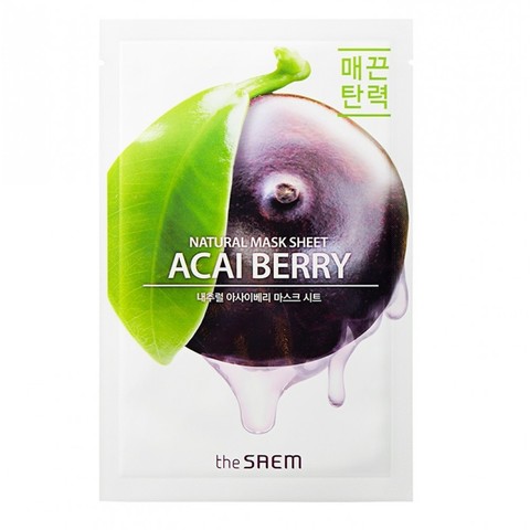 NATURAL acai berry MASK SHEET