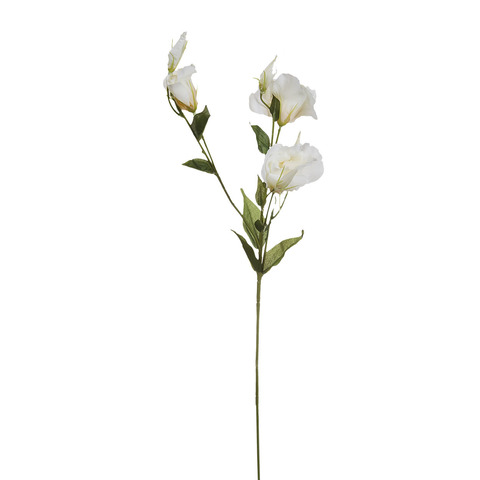 Искусственный цветок Лизиантус белый 78см Garda Decor 9F27051-1499