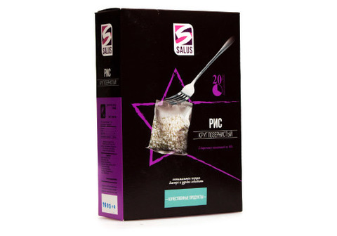 Рис круглозернистый Salus, 400г