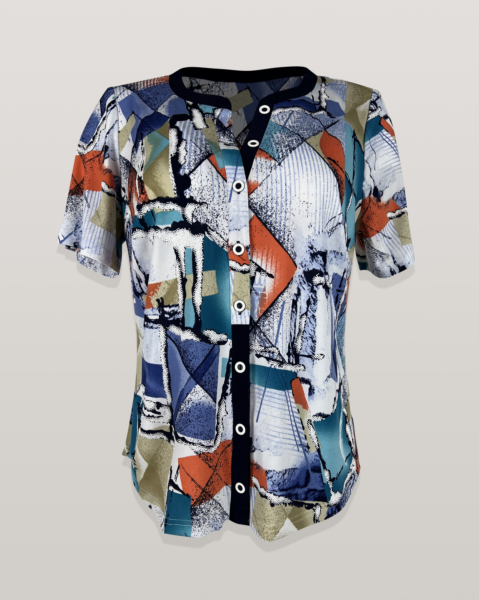 Блузка Unimex Равена рубашка пикассо к/р