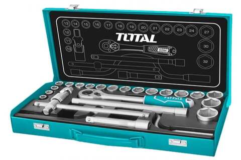 Набор инструмента TOTAL 1/2 24 предмета THT141253