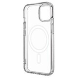 Силиконовый чехол Clear Case с магнитом (MagSafe) для iPhone 14 (Прозрачный)