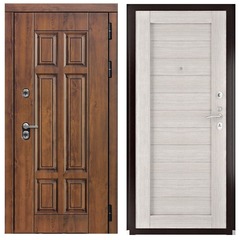 Купить Входная дверь термо Квадро - ЛУ 21 экошпон капучино