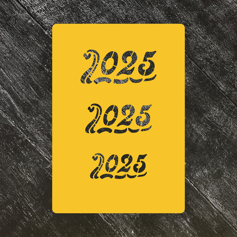 Трафарет Новый год 2025 №5