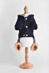 Royal Dog зимний костюм «Вязка» синий XL