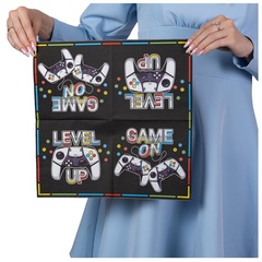 Салфетка бумажная GAME ON