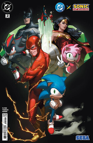 DC x Sonic The Hedgehog #2 (Cover B)
