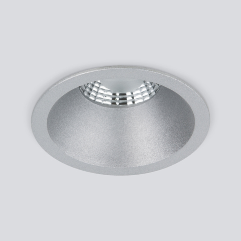 Встраиваемый светодиодный светильник 15266/LED 7W 4200K SL серебро