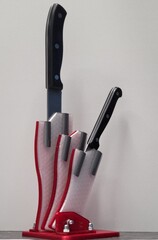 Подставка для 3 ножей (скошенная ручка)