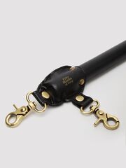 Черная распорка для ног Bound to You Faux Leather Spreader Bar - 50,8 см. - 