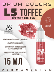 L5 TOFFEE пигмент для губ TM AS-Company OPIUM COLORS