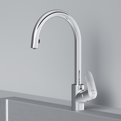 Cмеситель д/кухни с вытяжным изливом AM.PM Like - F8012000