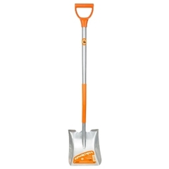 Лопата совковая цельнометаллическая с пластик.ручкой Крымская 1616