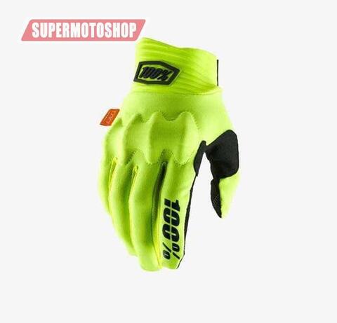 Перчатки кроссовые 100% Airmatic Салатовый размер XL