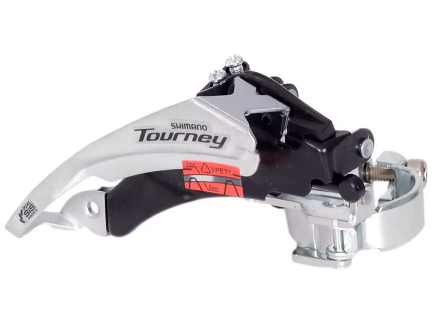 Передний переключатель скоростей на велосипеде Shimano Tourney FD-TY510