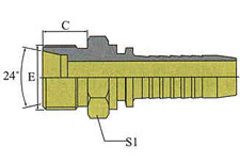 Фитинг DN 06 DKO-S (Ш) 16x1.5 8