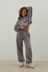 Брюки-трансформеры, лаванда грей