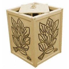 Абажур подвесной Банный лист А-37