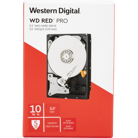 Диск Western Digital 10TB Red Pro 7200 rpm SATA III 3.5