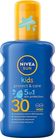 Спрей NIVEA Солнцезащитный детский SPF 30 200 мл ES