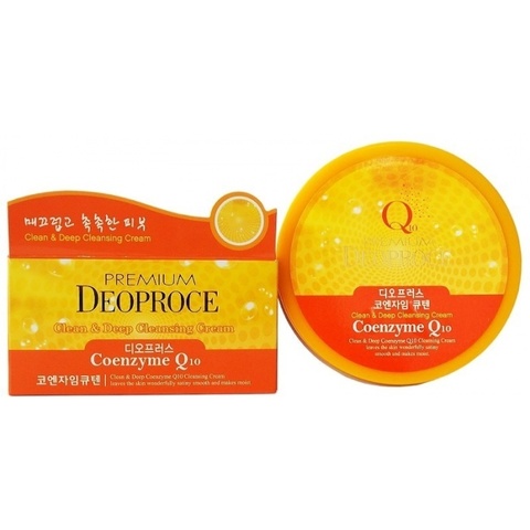 Deoproce Premium Крем для лица очищающий с коэнзимом Q10 Premium Deoproce Clean & Deep Coenzyme Q10 Cleansing Cream 300 г