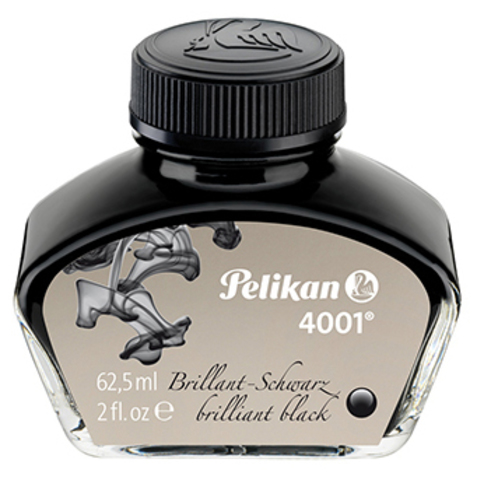 Флакон чернил - Pelikan, черные 62.5 мл.
