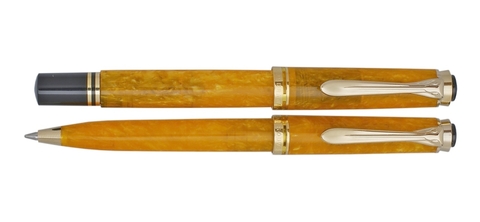 Ручка шариковая Pelikan Souverän® K320 Orange GT (943100)