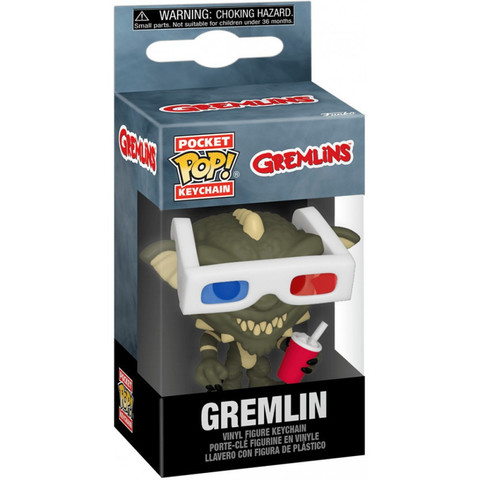 Брелок Funko Pocket POP! Keychain Gremlins Gremlin w/3D Glasses 49828