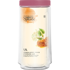Банка для сыпучих продуктов Sugar&Spice Honey 1,1л брусника (SE224910054)