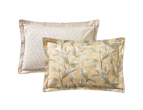 Постельное белье 2 спальное евро Blanc des Vosges Flora Abricot