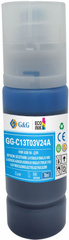 Чернила G&G GG-C13T03V24A 101C голубой 70мл для Epson L4150/L4160, L6160/L6170