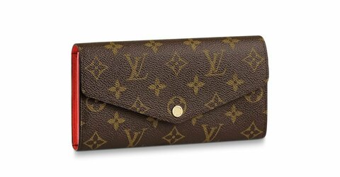 Кошелек женский Louis Vuitton Sarah коричневый