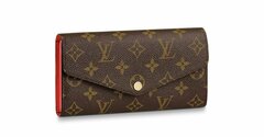 Кошелек женский Louis Vuitton Sarah коричневый