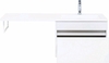 Aquanet 239213 Тумба c раковиной Токио 120 R подвесная 1 ящик цвет белый глянец (239213)