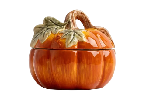 Емкость для хранения Bright pumpkin Тыква, 520 мл - Оранжево-зеленый - купить