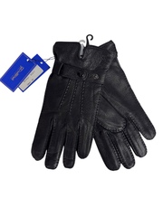 Перчатки. Мужские. Материал верха: Кожа оленя. Подклад: Трикотаж-шерсть. Наружний шов. 5 шт в упаковке.