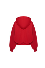 Толстовка на молнии Красный