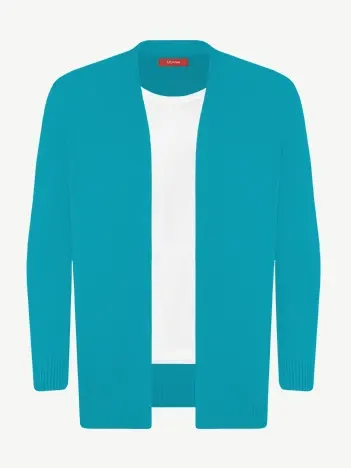 Кардиган с планкой из экохлопка