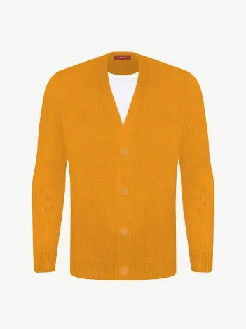 Кардиган с пуговицами из шелка