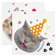 Салфетки, Котики, 30 см, 20 шт.