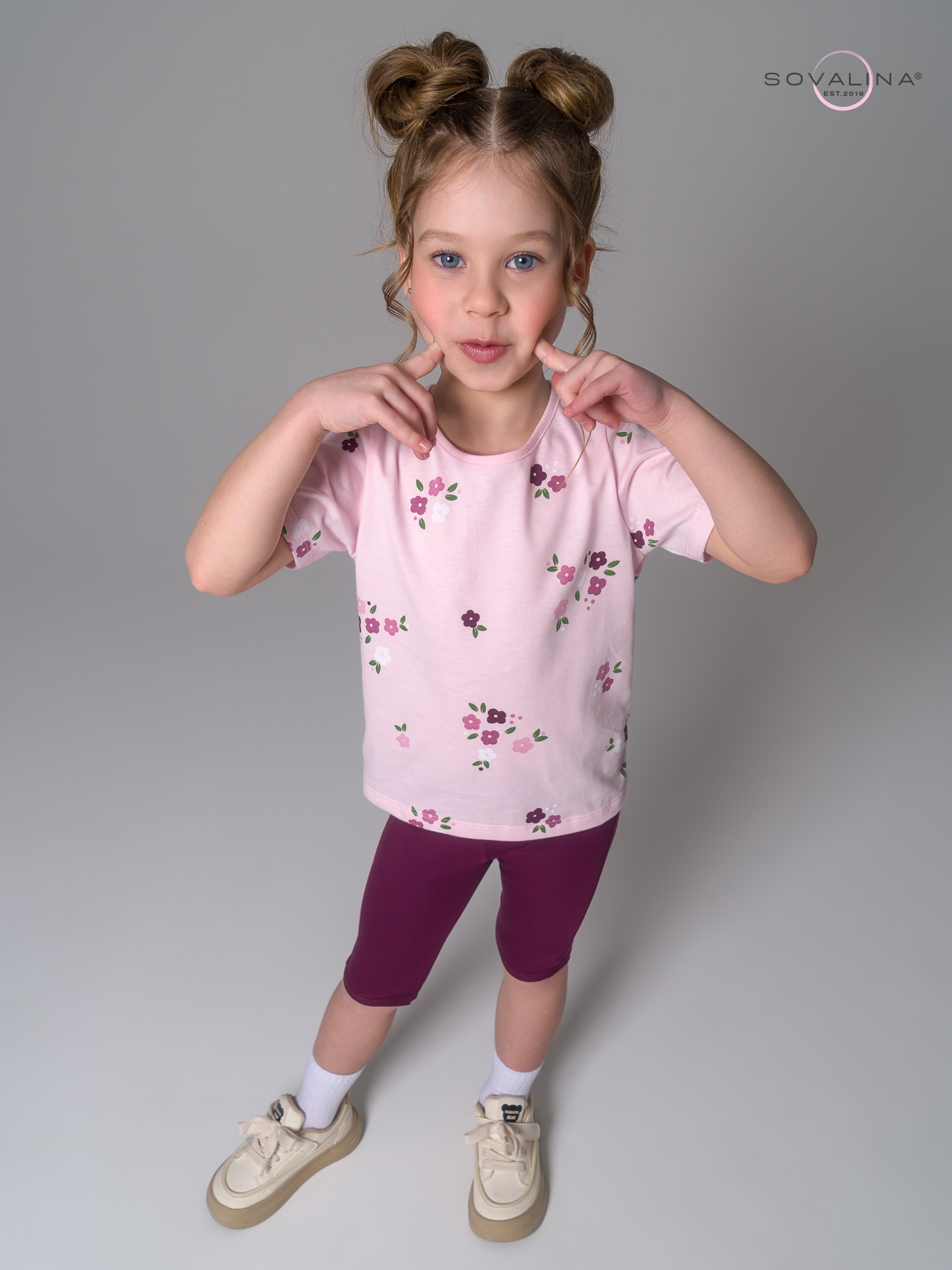 Костюм Актив букетик принцессы роза-слива