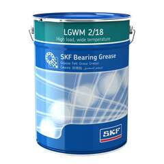 High loads, wide temperature bearing grease LGWM 2/18